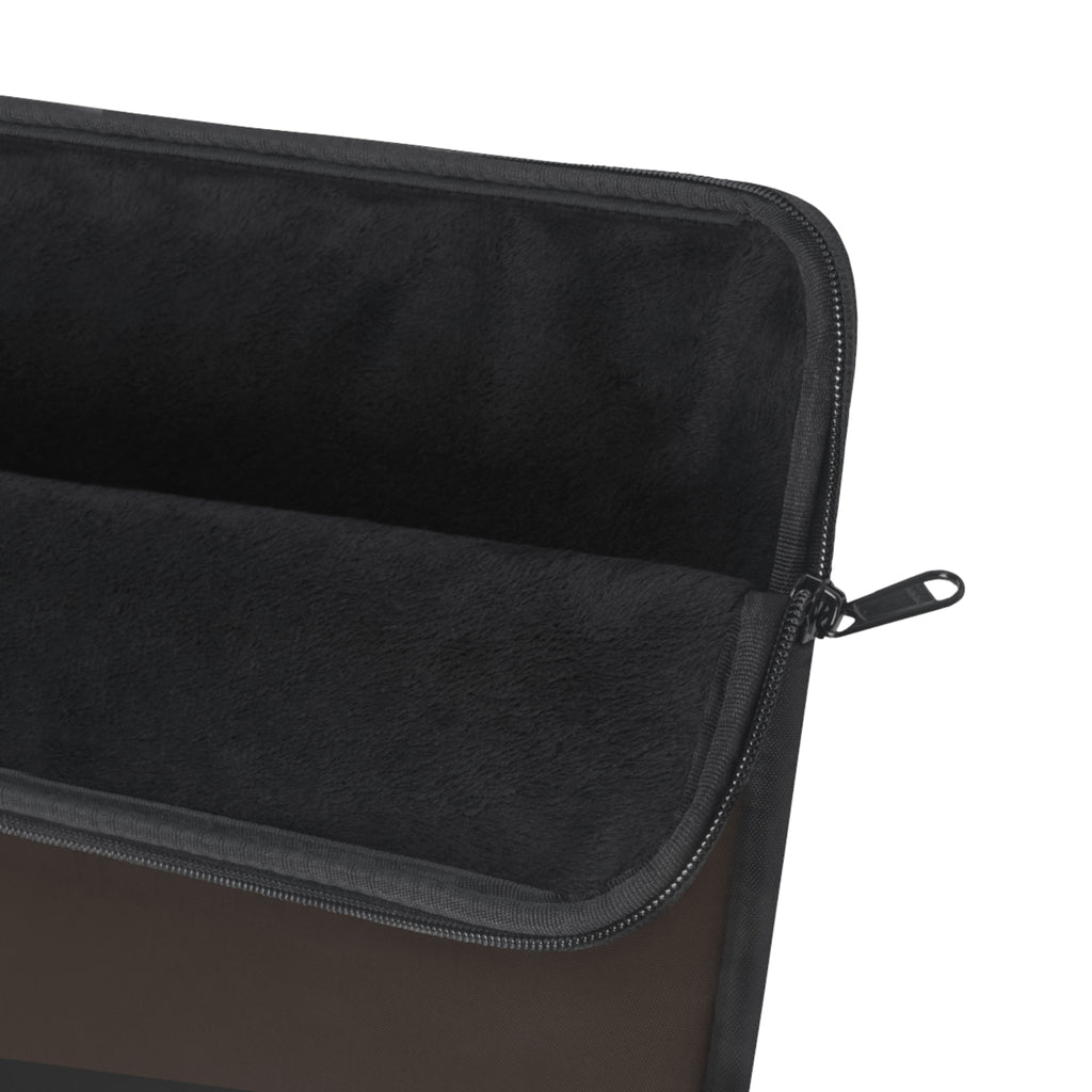 Personalized Laptop Sleeve Protective Case, Brown/Black