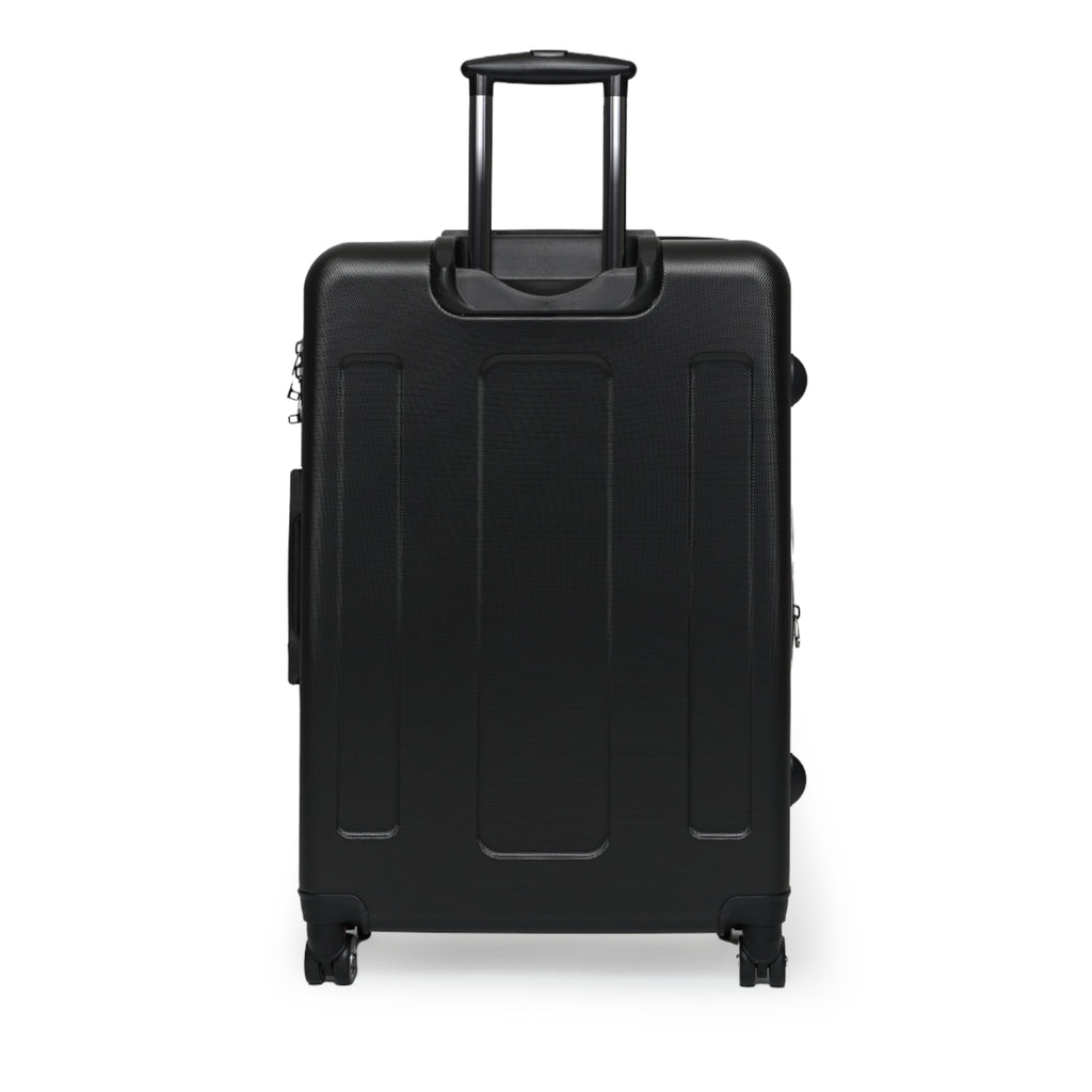 Signia Block Hard Shell Luggage, Black & Cream