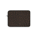 Brown Giraffe Slim Protective Laptop Sleeve —  Available in 12", 13", 15", Brown/Black