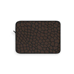 Brown Giraffe Slim Protective Laptop Sleeve —  Available in 12", 13", 15", Brown/Black