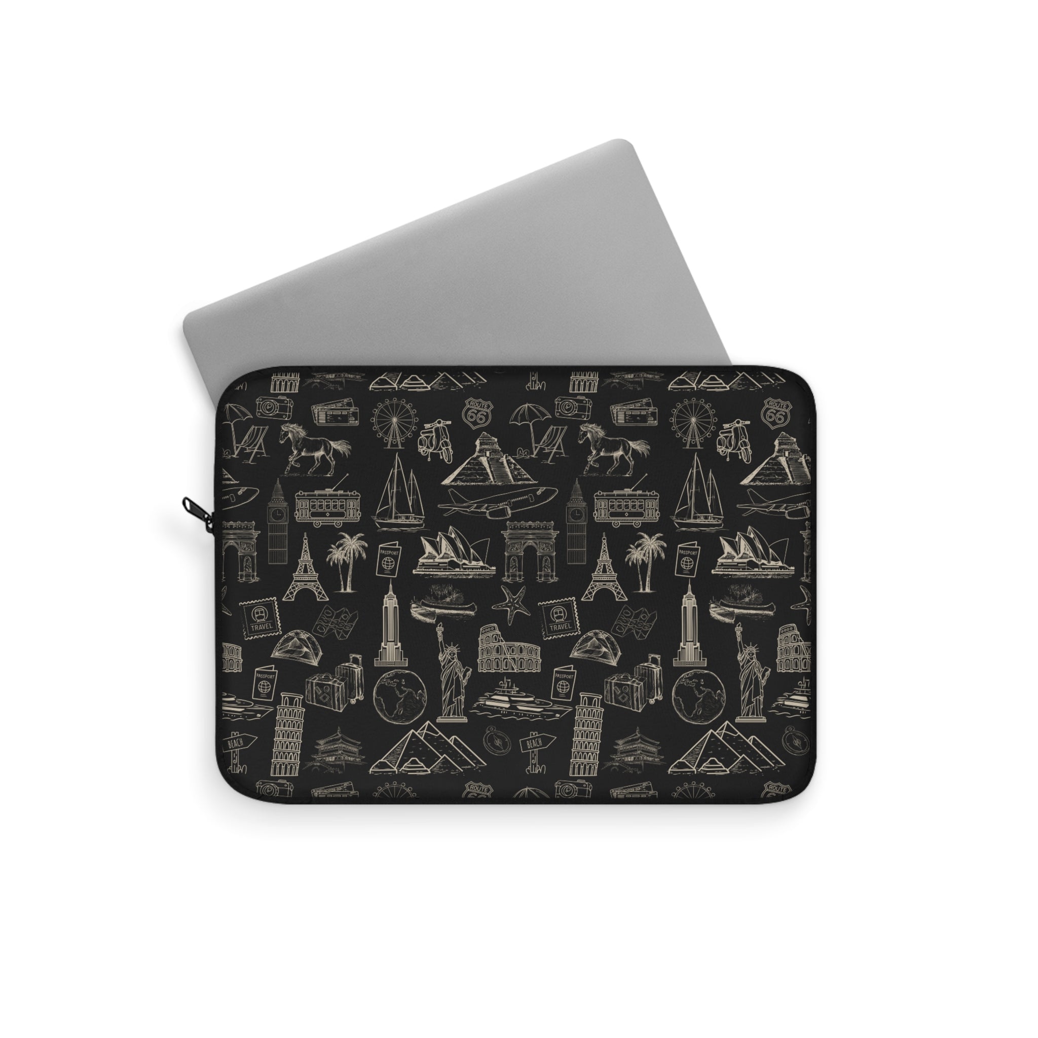 World Tour Slim Protective Laptop Sleeve —  Available in 12", 13", 15"