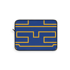 Personalized Laptop Sleeve Protective Case, Blue/Yellow Gold