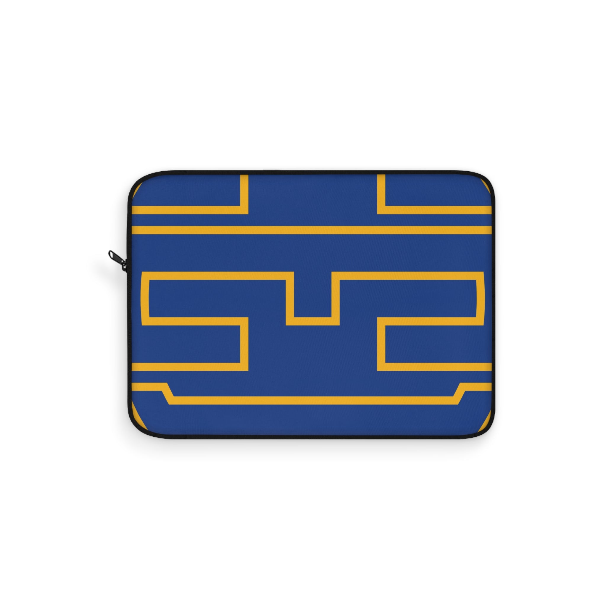 Personalized Laptop Sleeve Protective Case, Blue/Yellow Gold