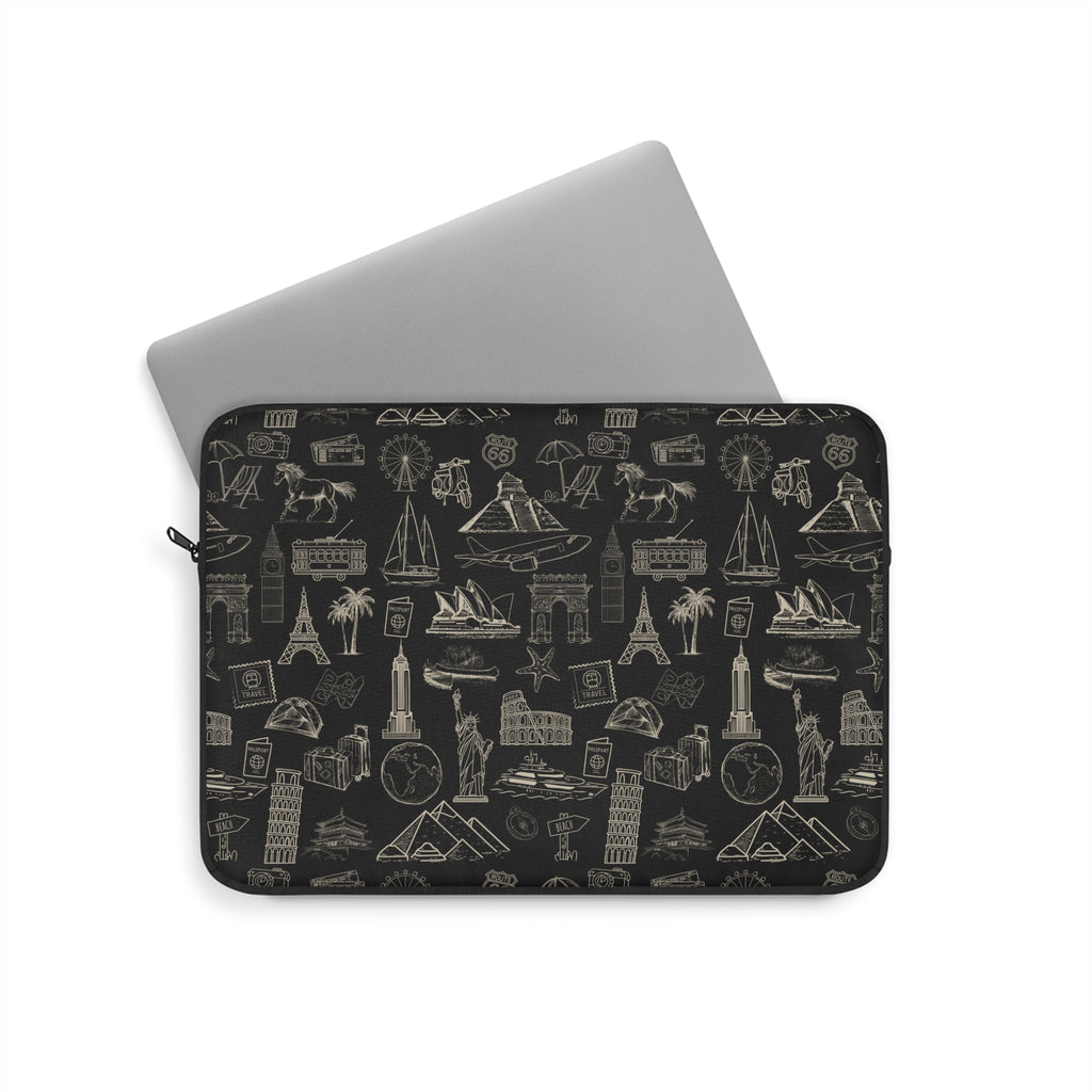 World Tour Slim Protective Laptop Sleeve —  Available in 12", 13", 15"