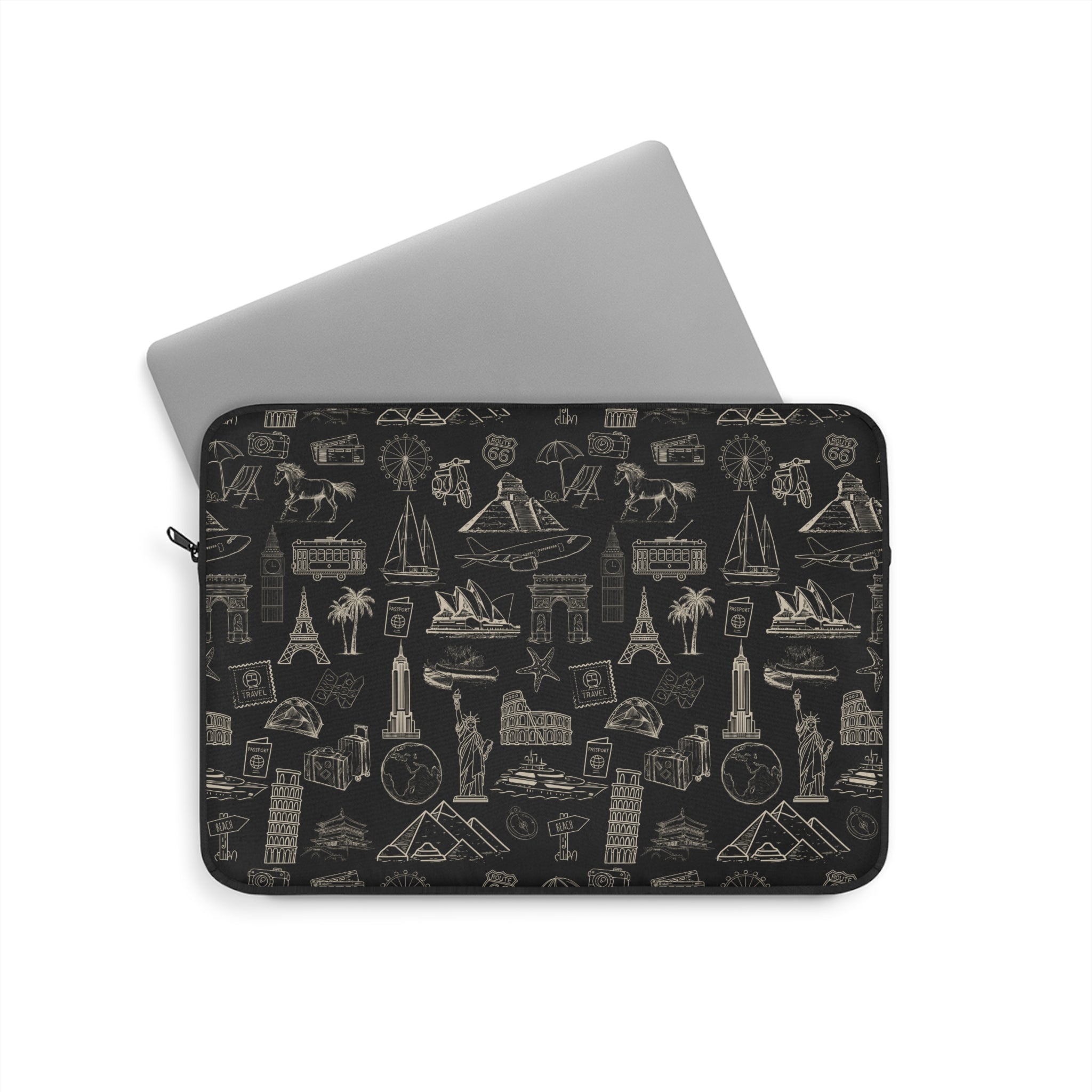 World Tour Slim Protective Laptop Sleeve —  Available in 12", 13", 15"