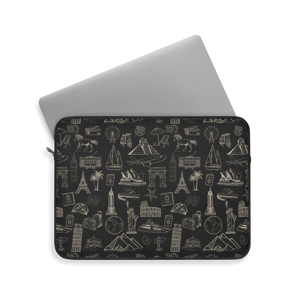 World Tour Slim Protective Laptop Sleeve —  Available in 12", 13", 15"