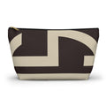 Signia Block Accessory Pouch, Coffee Bean & Cream