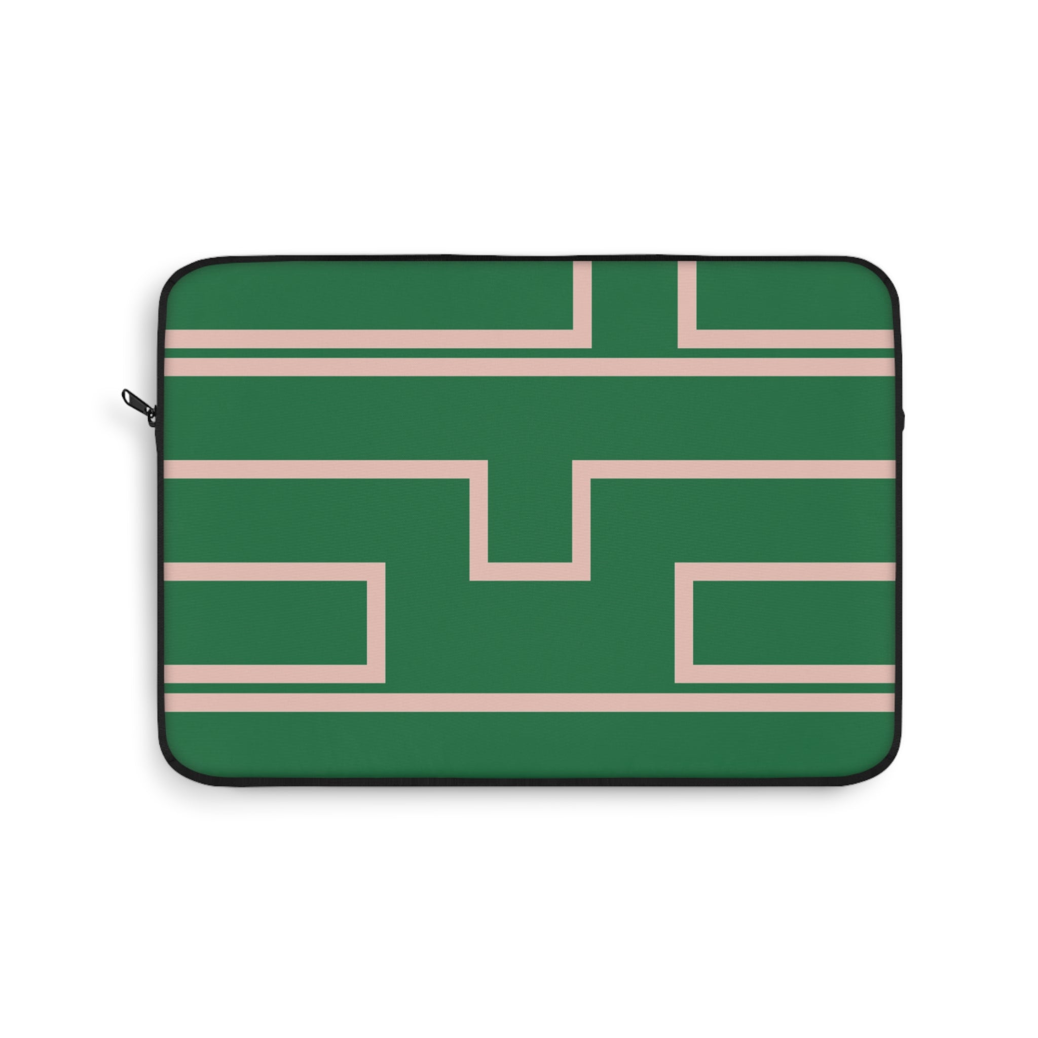 Personalized Laptop Sleeve Protective Case, Green/Pink