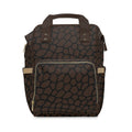 Brown Giraffe Nylon Multifunctional Carry-On Backpack — Lightweight Travel & Everyday Essential