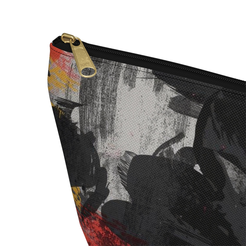 Floral Noir Accessory Pouch