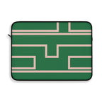 Personalized Laptop Sleeve Protective Case, Green/Pink