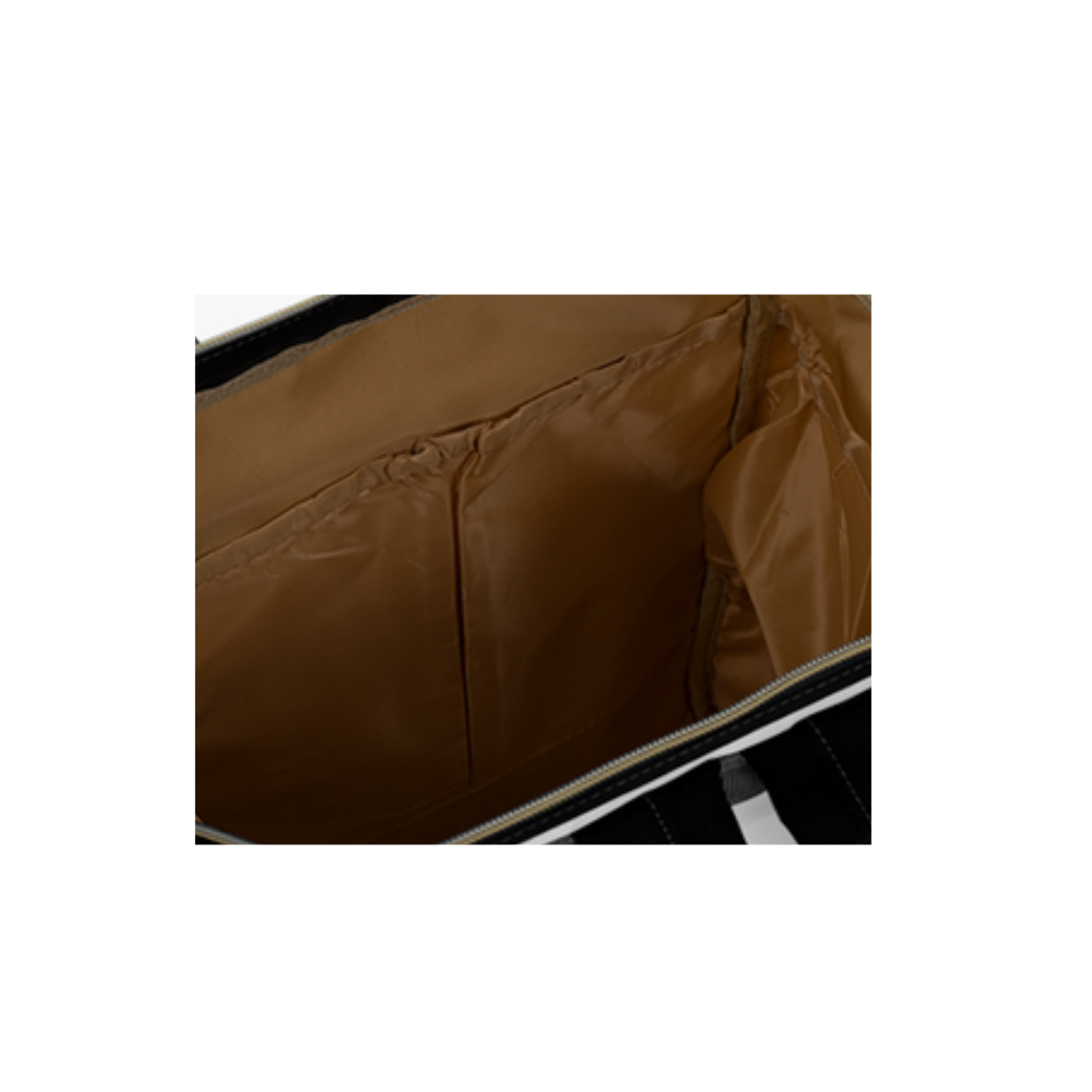 Brown Giraffe Nylon Multifunctional Carry-On Backpack — Lightweight Travel & Everyday Essential