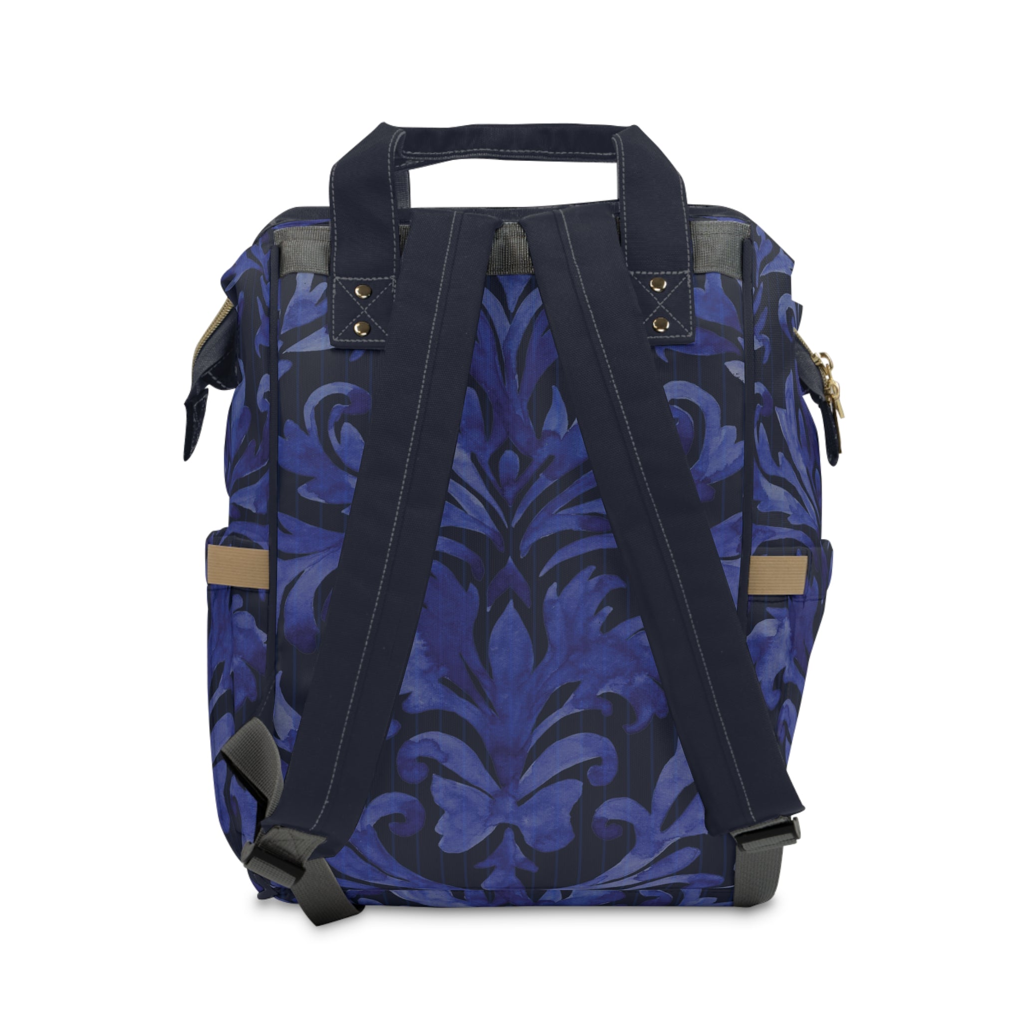 Blue Damask Commuter Backpack