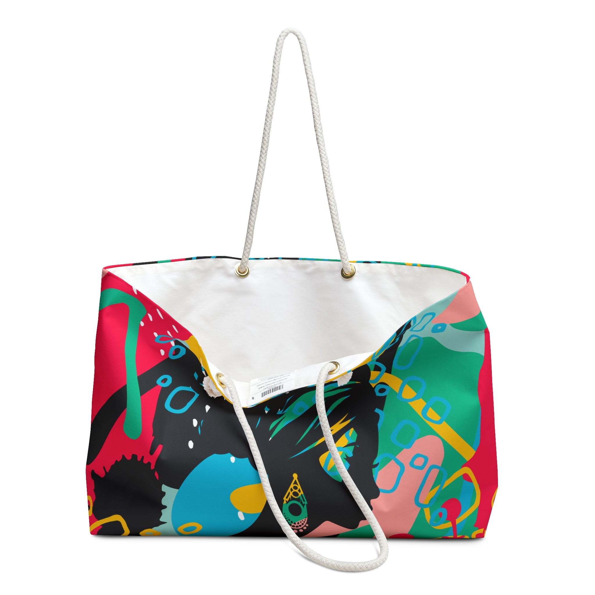 Sister in Bloom Packable Multipurpose Oversized Carryall Beach Tote Bag, Personalization Available